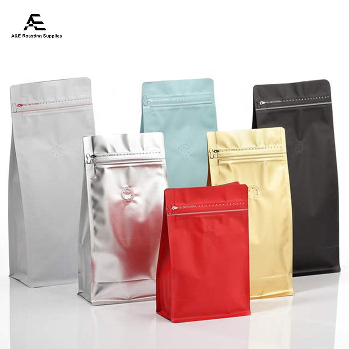 Aluminum Laminated Flat-bottom Plastic Bags 100pcs in a Pack