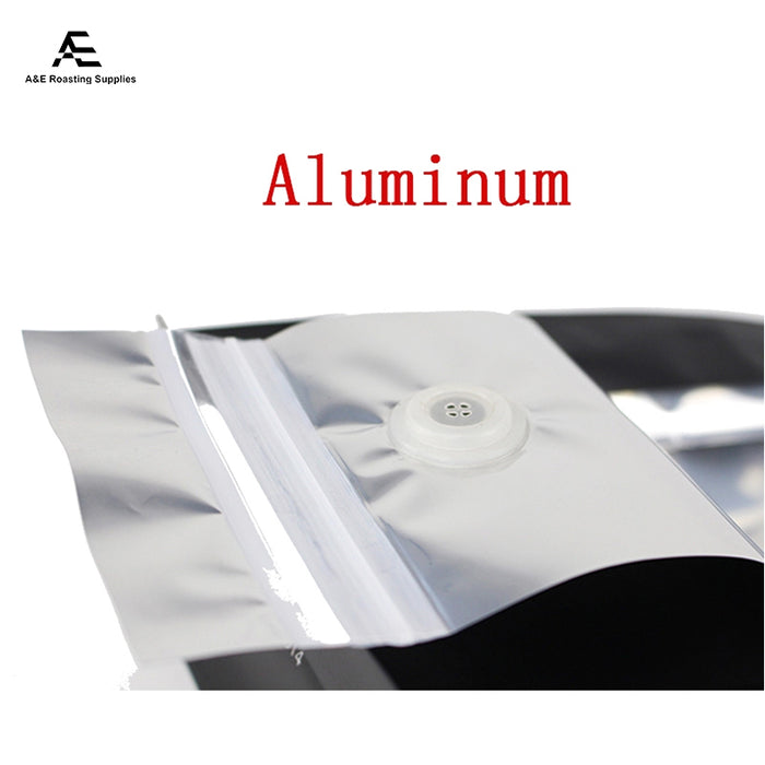 Aluminum Laminated Flat-bottom Plastic Bags 100pcs in a Pack