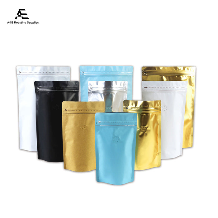 Aluminum Laminated Plastic Stand-up Bags 100pcs in a Pack