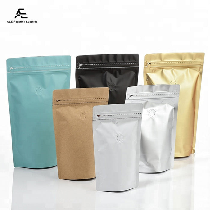 Aluminum Laminated Plastic Stand-up Bags 100pcs in a Pack