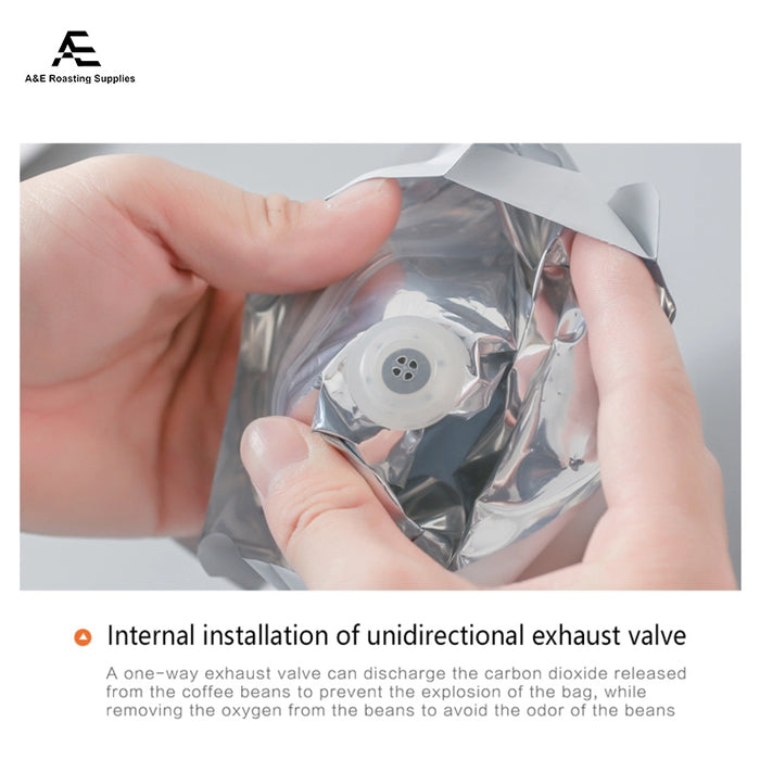 Aluminum Laminated Plastic Stand-up Bags 100pcs in a Pack