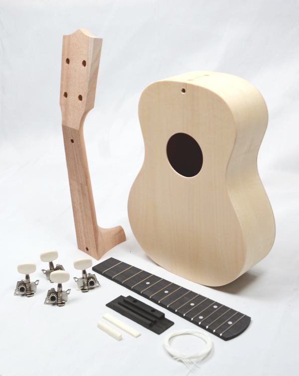 AMAHI Build Your Own Soprano DIY Ukulele Kit - Aloha City Ukes