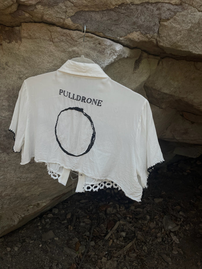 Apathy - Mixed Media Blouse