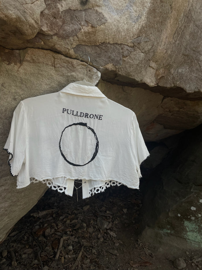 Apathy - Mixed Media Blouse