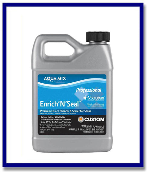 Aqua Mix Enrich N Seal Colour Enhancing Sealer - Stone Doctor Australia - Natural & Engineered Stone Penetrating Sealer - Water Base - Hardware Sealants