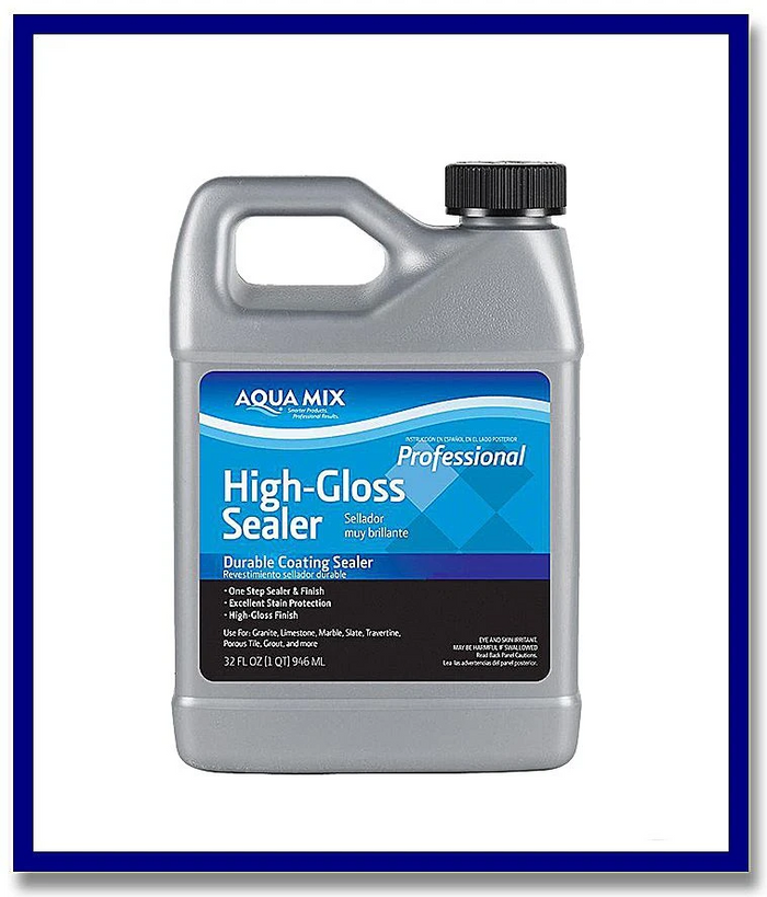 Aqua Mix High-Gloss Sealer - Stone Doctor Australia - Natural Stone > Protection > Topical Sealers > Hardware Sealants