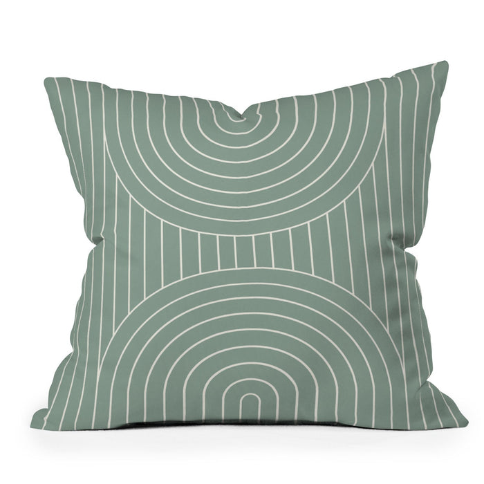 ARCH SYMMETRY XXVIII THROW PILLOW