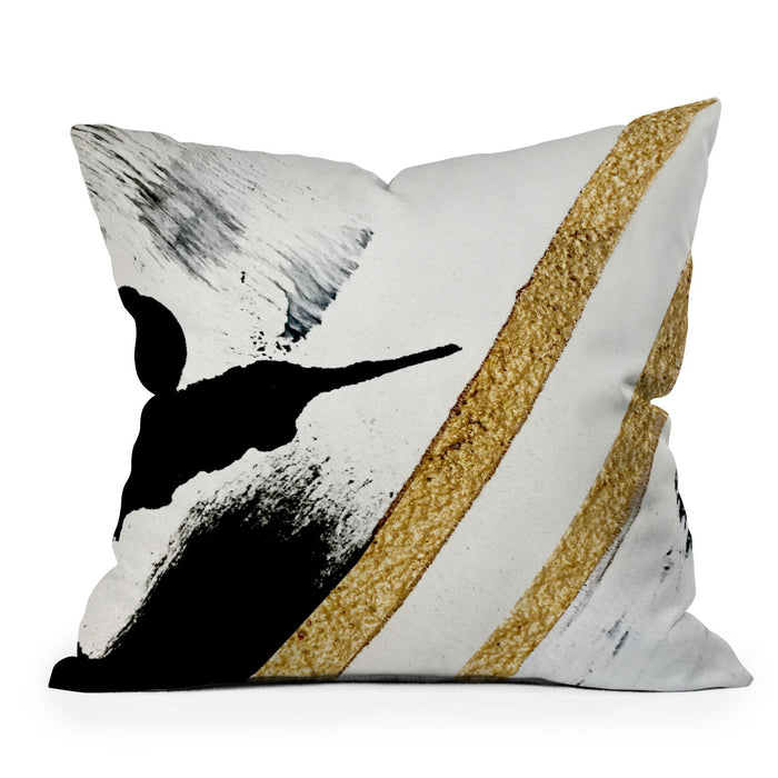 ARMOR 8 A MINIMAL ABSTRACT PIE THROW PILLOW