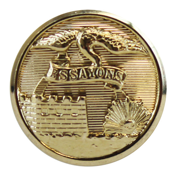 Army Button: Engineer 30 Ligne - pair