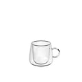 Artesano Hot & Cold Esspresso Glass with Handle 60 ml, Set Of 2