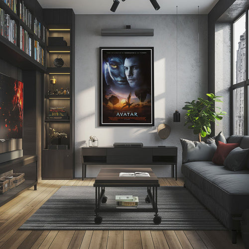 "Avatar" (2009) Framed Movie Poster