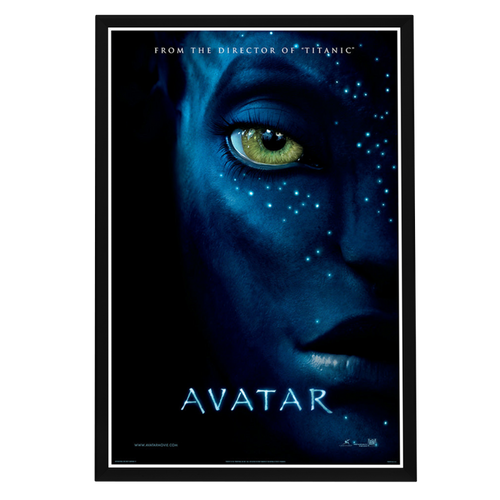 "Avatar" (2009) Framed Movie Poster