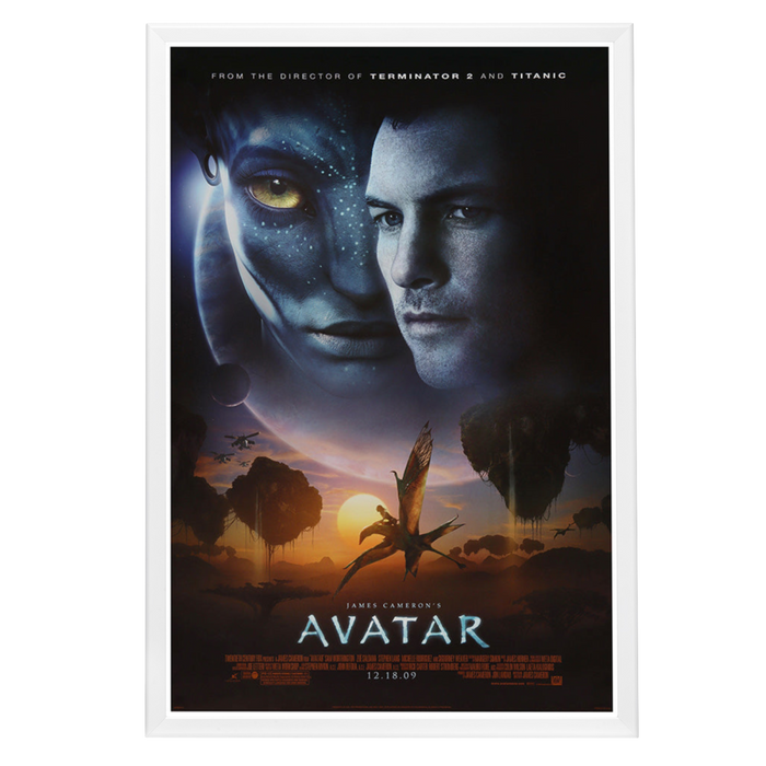 "Avatar" (2009) Framed Movie Poster