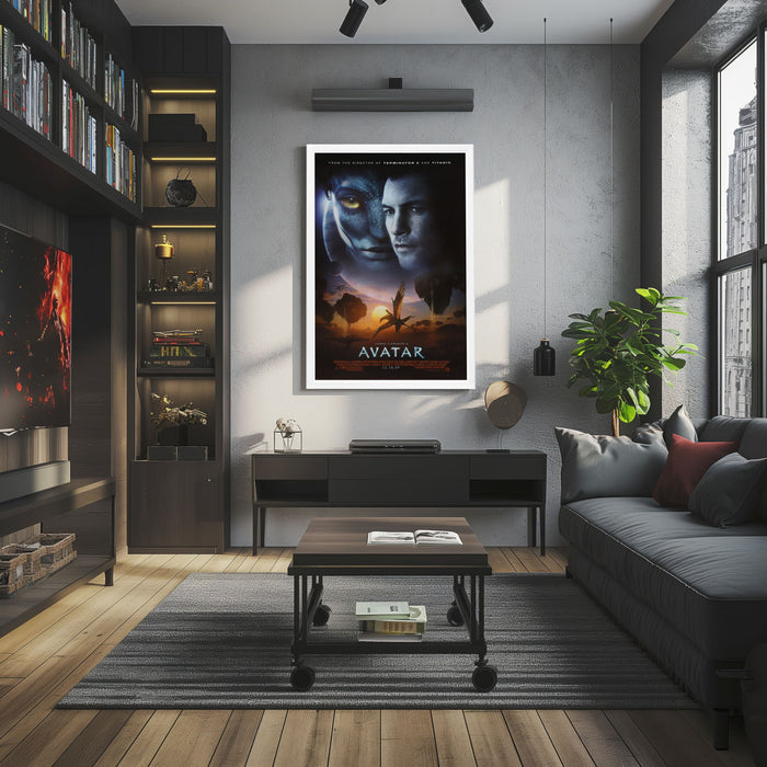 "Avatar" (2009) Framed Movie Poster