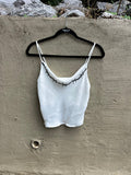 Barbed Wire - White Tank Top