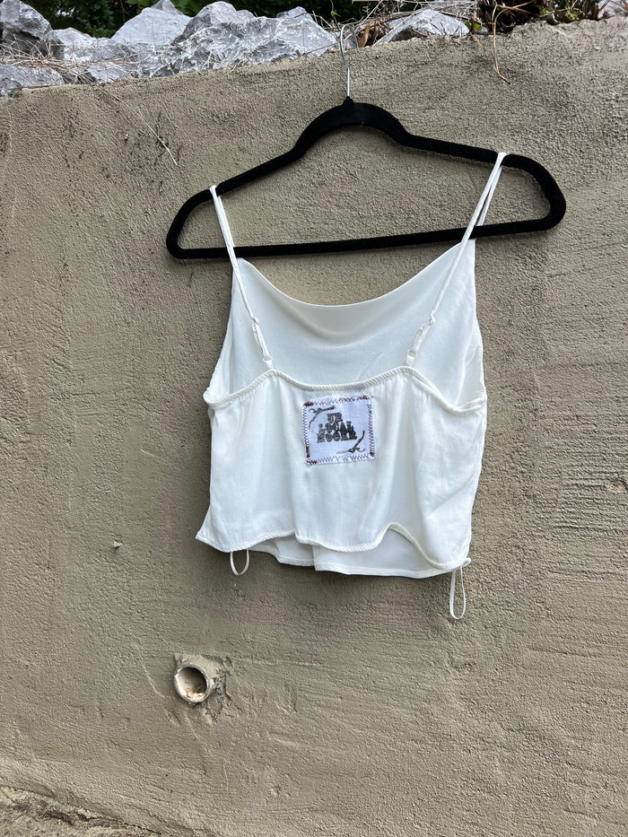 Barbed Wire - White Tank Top
