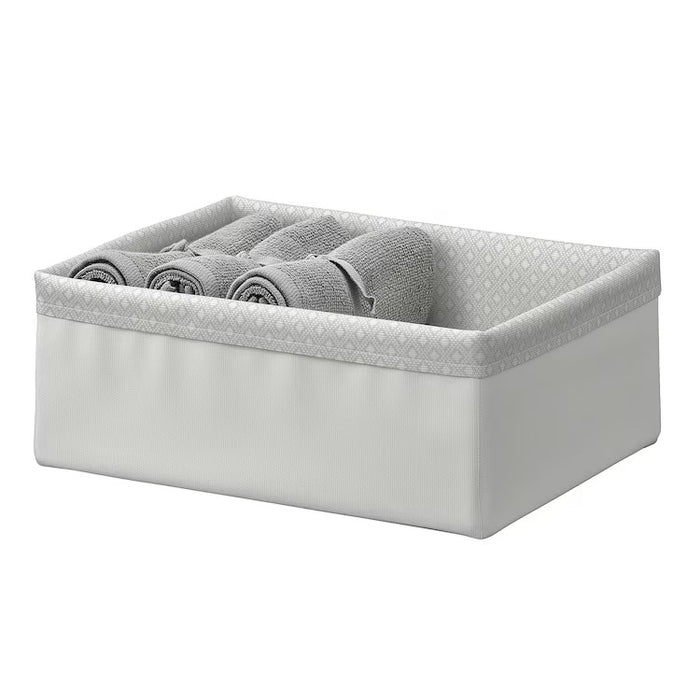 BAXNA Organiser, Grey/white, 20x26x10cm