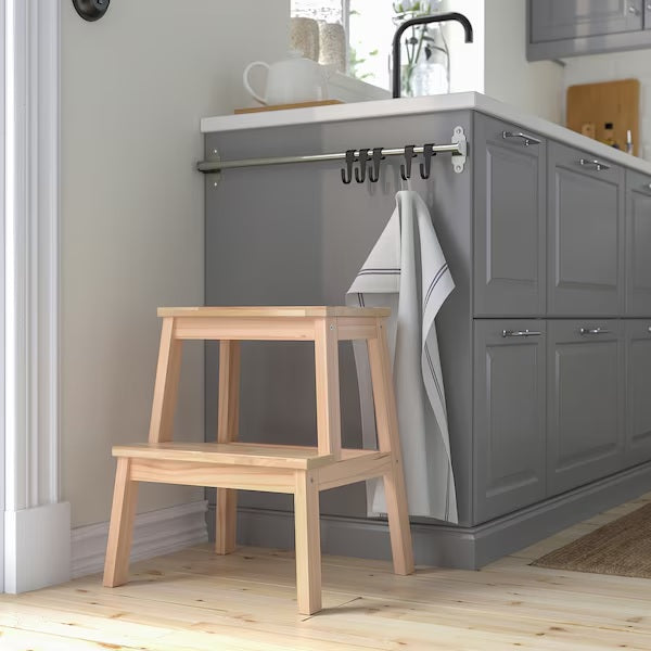 BEKVAM Step stool, Beech, 50cm