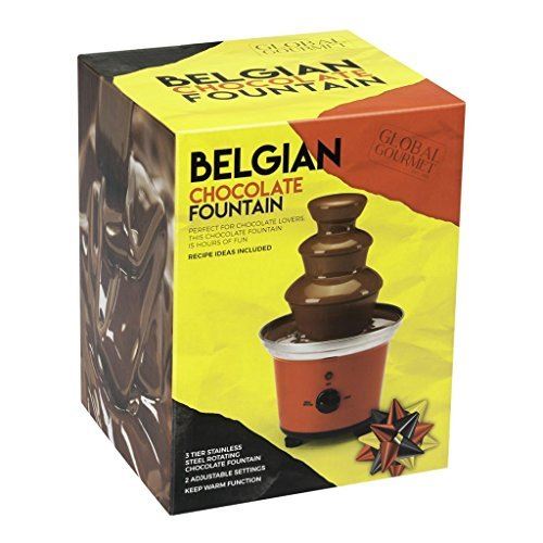 Belgian Chocolate Fountain Fondue Large Set - Buy Now