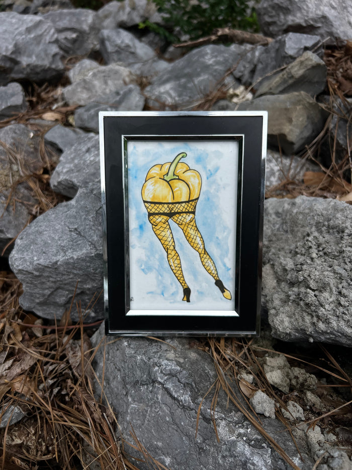 Bell Pepper Burlesque - Burlesque Fruits Giclee