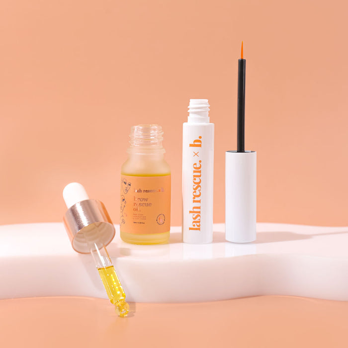 Bella x Lash Rescue - Ultimate Aftercare Duo (Lash Serum + Brow Rescue Oil)