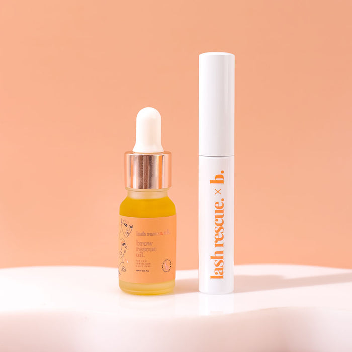 Bella x Lash Rescue - Ultimate Aftercare Duo (Lash Serum + Brow Rescue Oil)