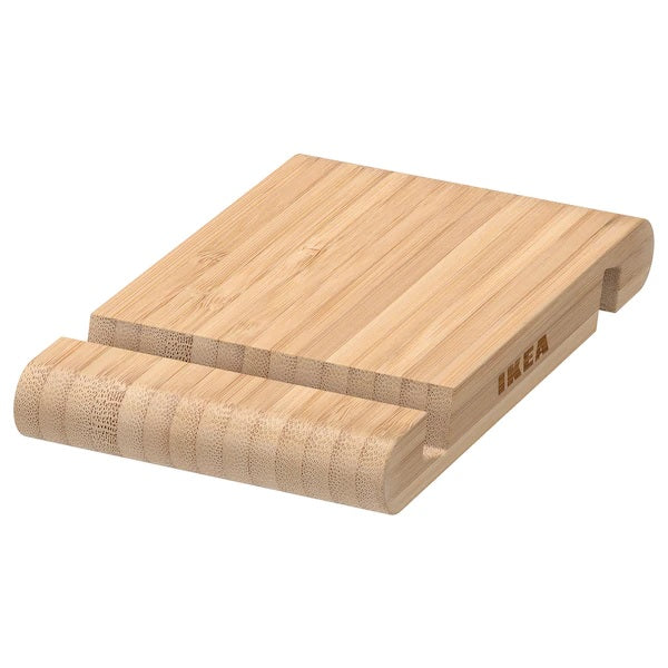 BERGENES Holder for phone/tablet, Bamboo