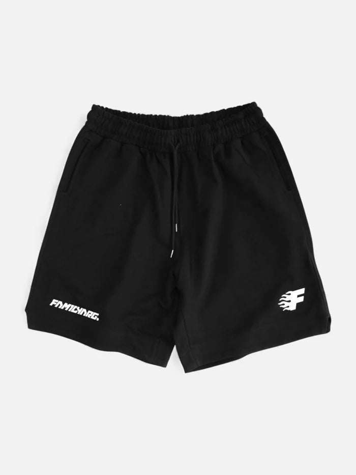 Bermuda Short Familyarg Logo 3D Negro