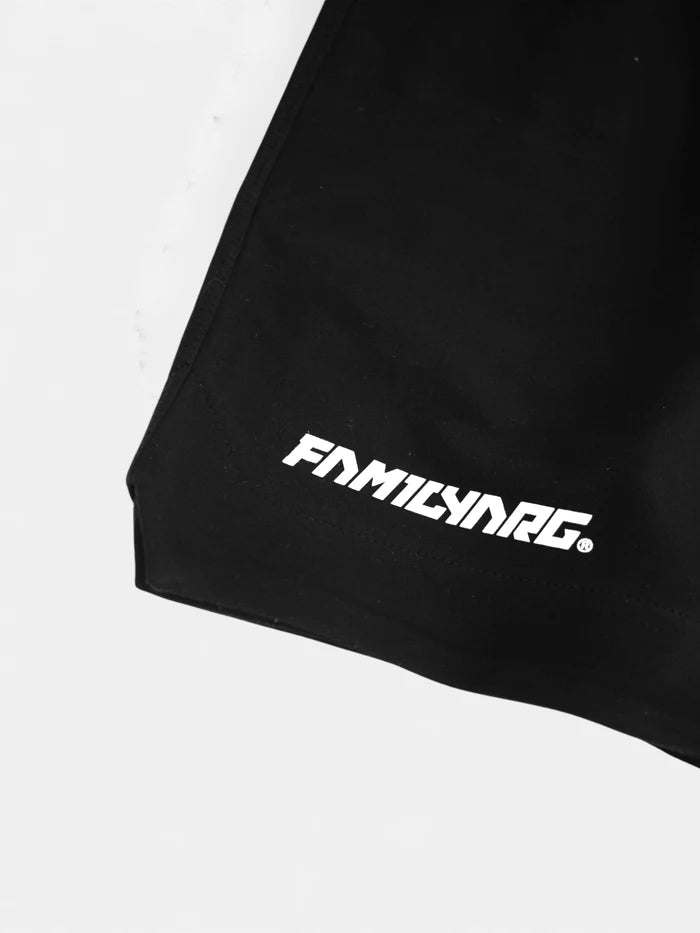 Bermuda Short Familyarg Logo 3D Negro