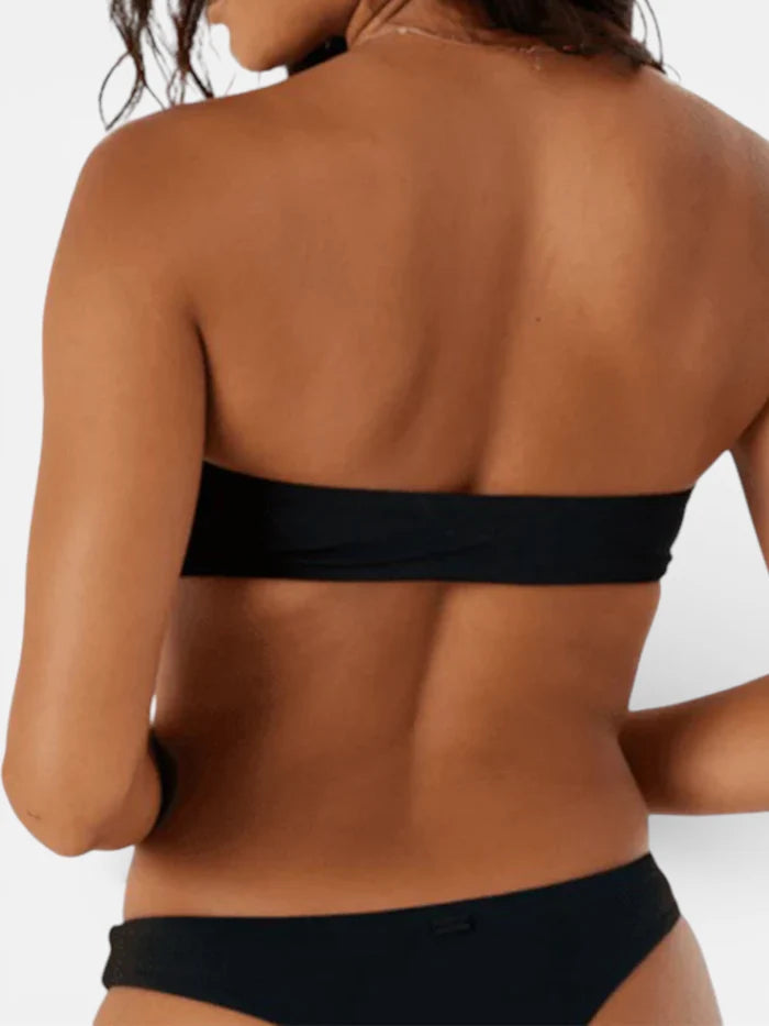 Bikini Roxy Mujer Beach Classics Bandeau Negro