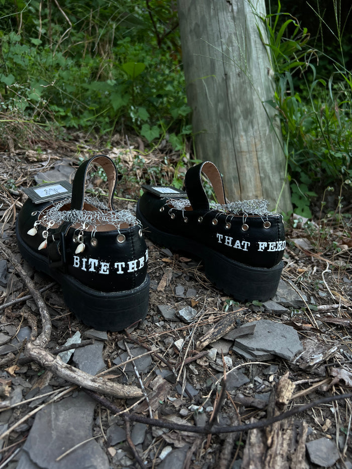 Bite The Hand - Mary Jane Shoes
