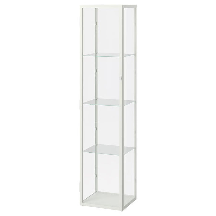 BLALIDEN Glass-door cabinet, White, 35x32x151cm