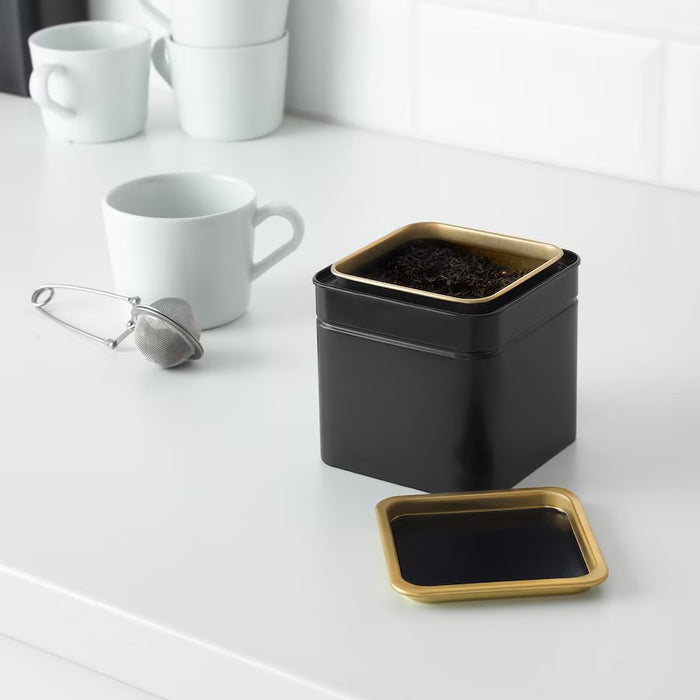 BLOMNING Coffee/tea tin, 10x10x10cm