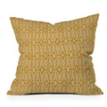 BOHEMIAN DIAMONDS HONEY THROW PILLOW