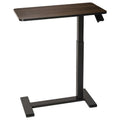 BOLLSIDAN Laptop stand, Walnut effect/black, 68x36cm