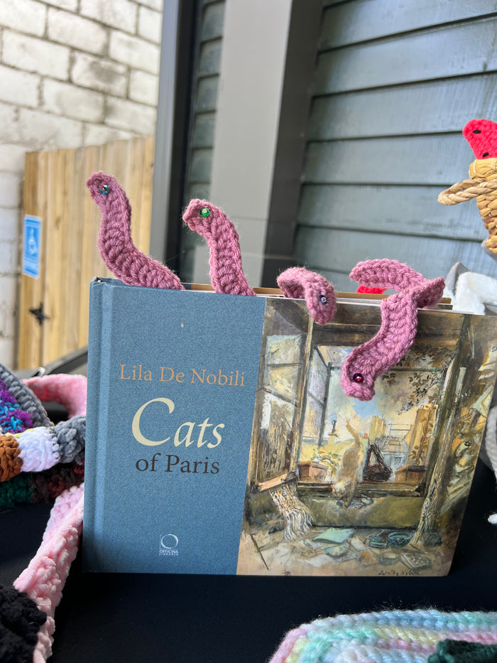 Book Worm Bookmarks
