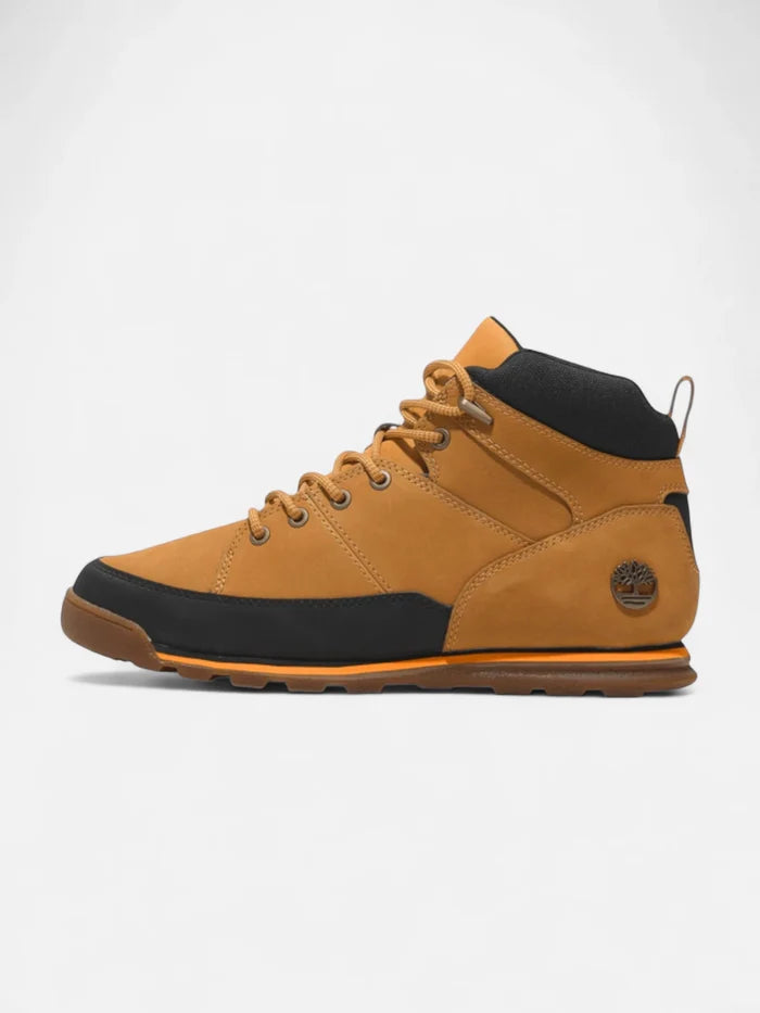 Botas Timberland Euro Rock Mid Lace Beige Negro