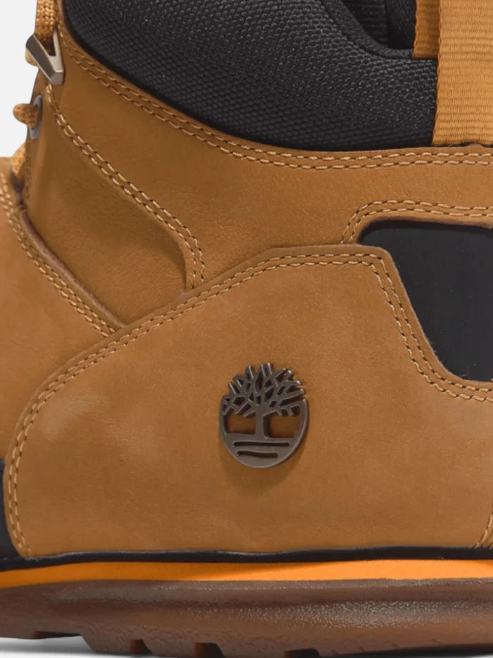 Botas Timberland Euro Rock Mid Lace Beige Negro