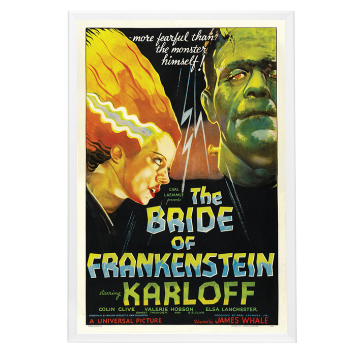 "Bride Of Frankenstein" (1935) Framed Movie Poster