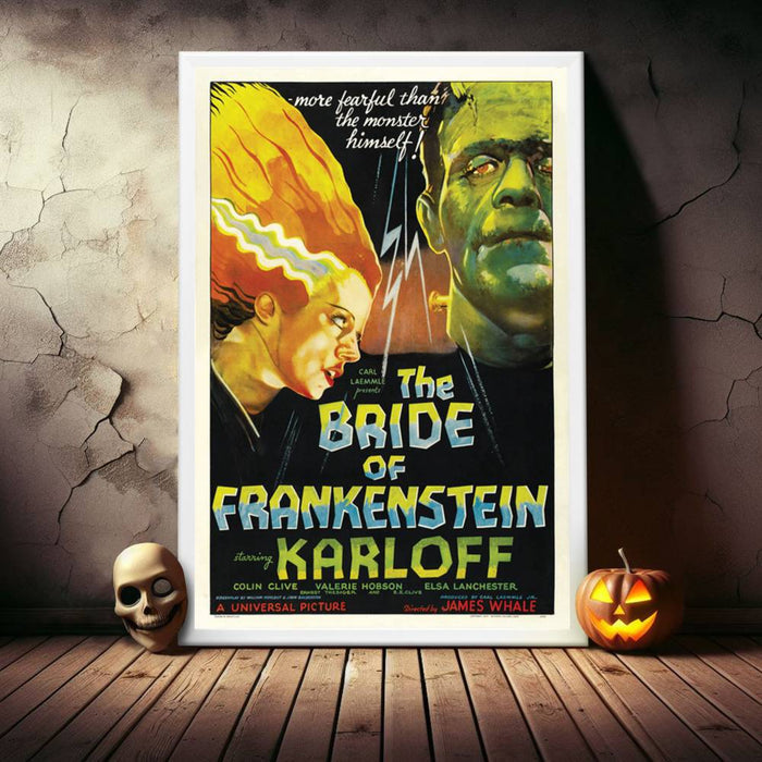 "Bride Of Frankenstein" (1935) Framed Movie Poster