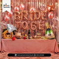 Bride To Be Rose Gold Decoration Kit – Bridal Shower & Bachelorette Party Balloon Set