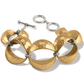 Brighton Mystic Moon Link Bracelet In Gold