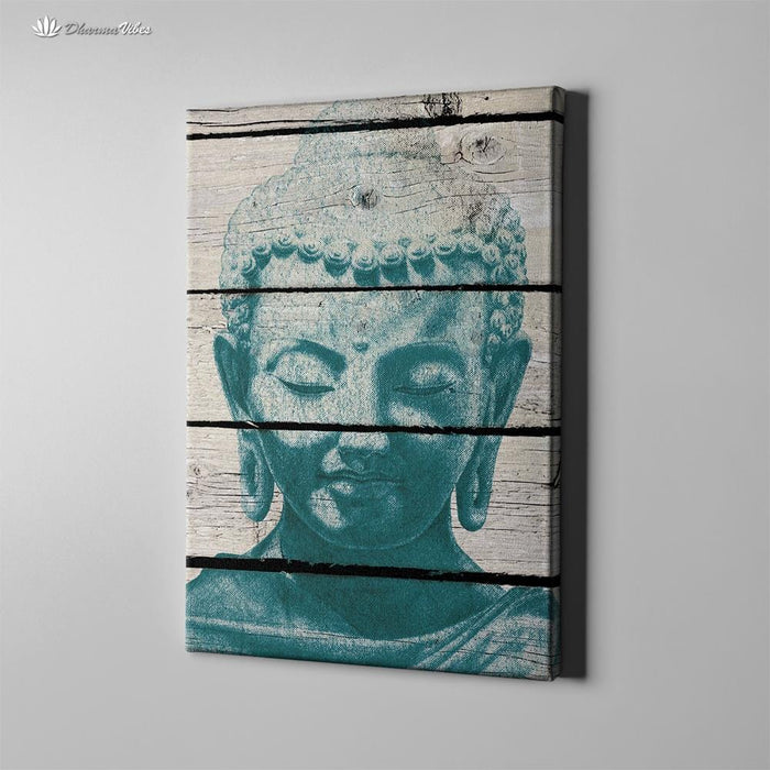 Buddha Ingrained 5 by BuddhArt 1-Piece Canvas Art