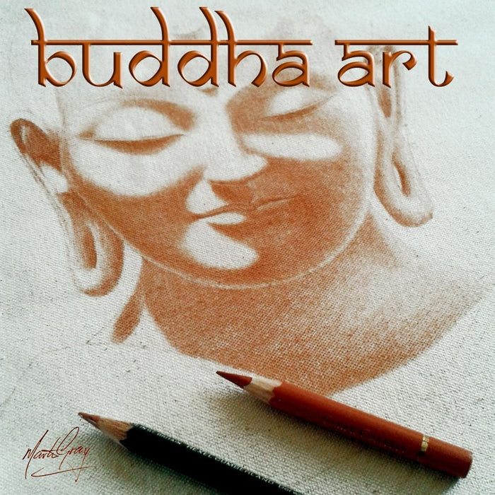 Buddha Ingrained 5 by BuddhArt 1-Piece Canvas Art