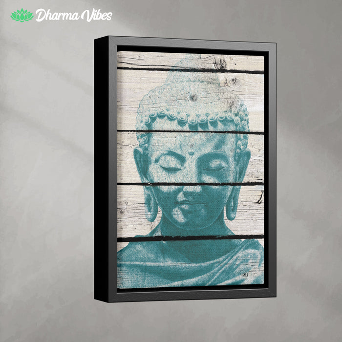 Buddha Ingrained 5 by BuddhArt 1-Piece Canvas Art