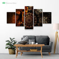 Buddha Tranquil by McAshe 5-Piece Canvas