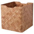 BULLIG Box (2020), Bamboo/brown, 32x35x33cm