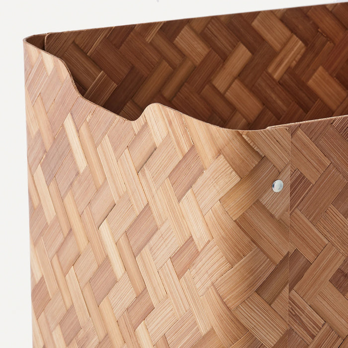 BULLIG Box (2020), Bamboo/brown, 32x35x33cm