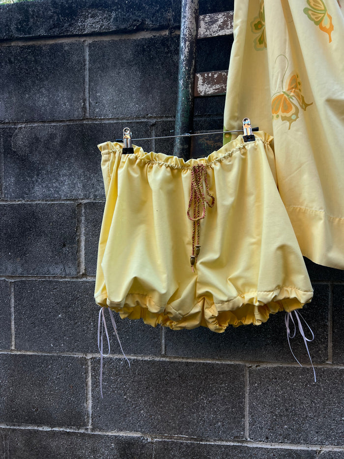 Butter Yellow - Babydoll Dress & Bloomers