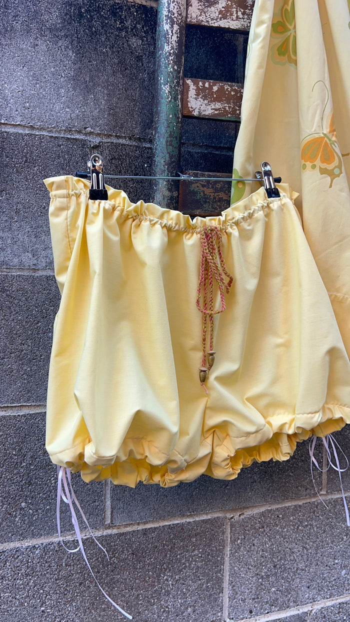 Butter Yellow - Babydoll Dress & Bloomers